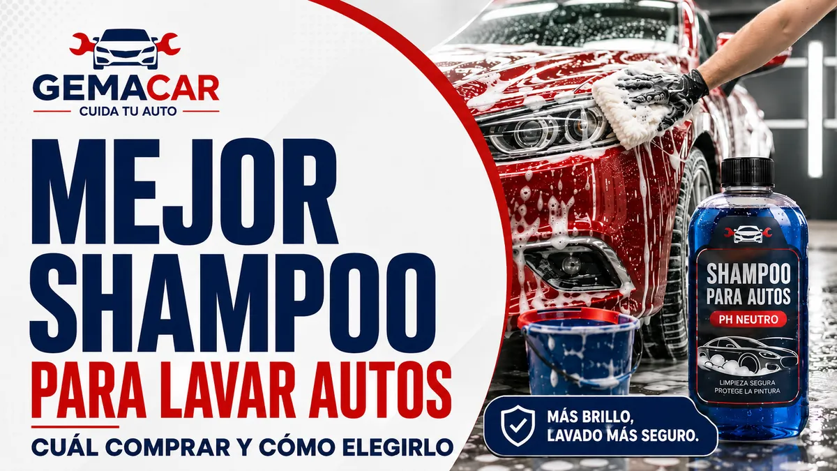 Mejor shampoo para lavar autos: cuál comprar y cómo elegirlo