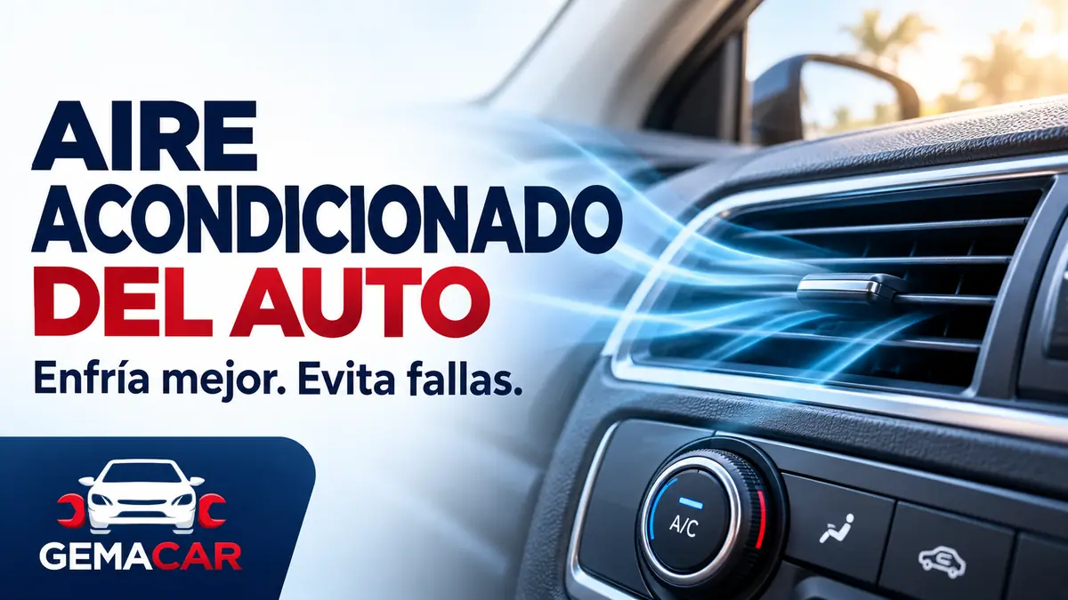 Aire acondicionado del auto: guía completa para diagnosticar fallas, enfriar mejor y cuidar el sistema