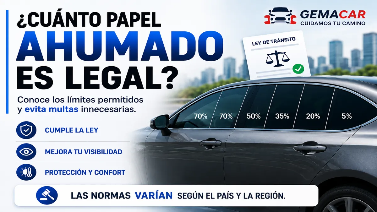 Cuánto papel ahumado es legal: porcentajes permitidos y qué revisar antes de instalar