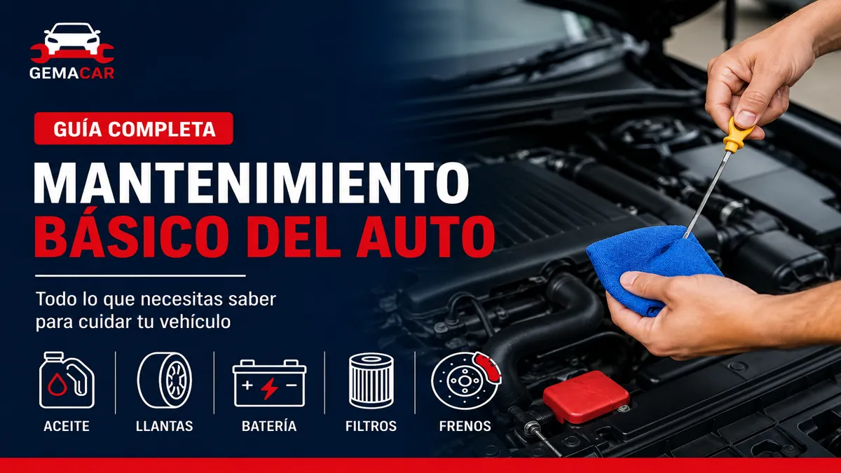 Mantenimiento básico de un auto: guía completa paso a paso (2026)