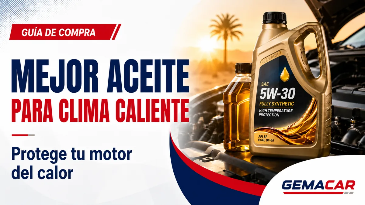 Mejor aceite para clima caliente: cuál usar y cómo elegirlo