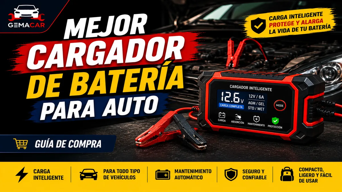 Mejor cargador de batería para auto: cuál comprar y cómo elegirlo