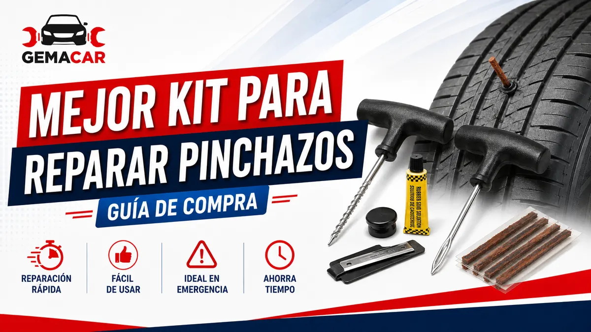 Mejor kit para reparar pinchazos de llantas: cuál comprar