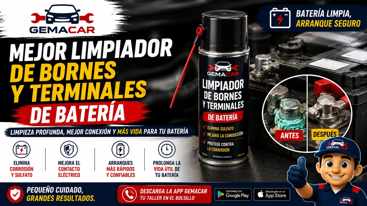 Mejor limpiador de bornes y terminales de batería