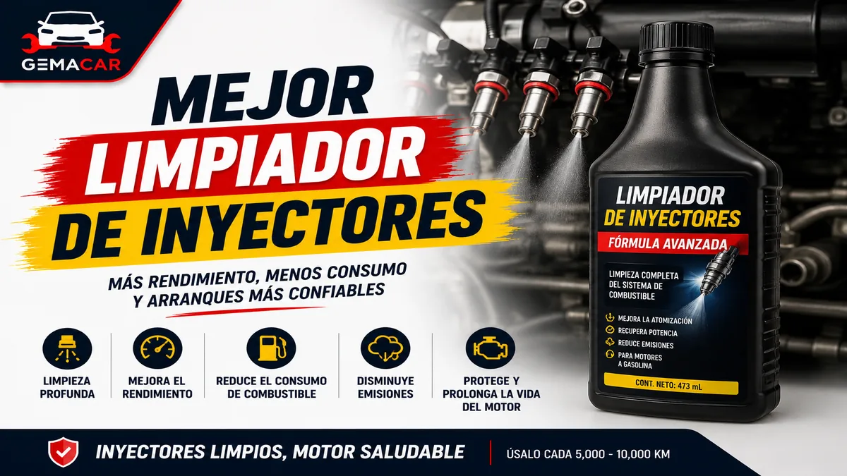 Mejor limpiador de inyectores: cuál comprar y cuándo usarlo