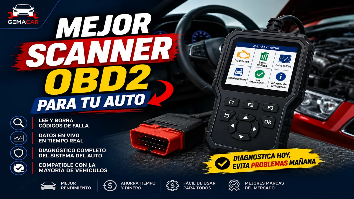 Mejor scanner OBD2 para auto: cuál comprar y cómo elegirlo