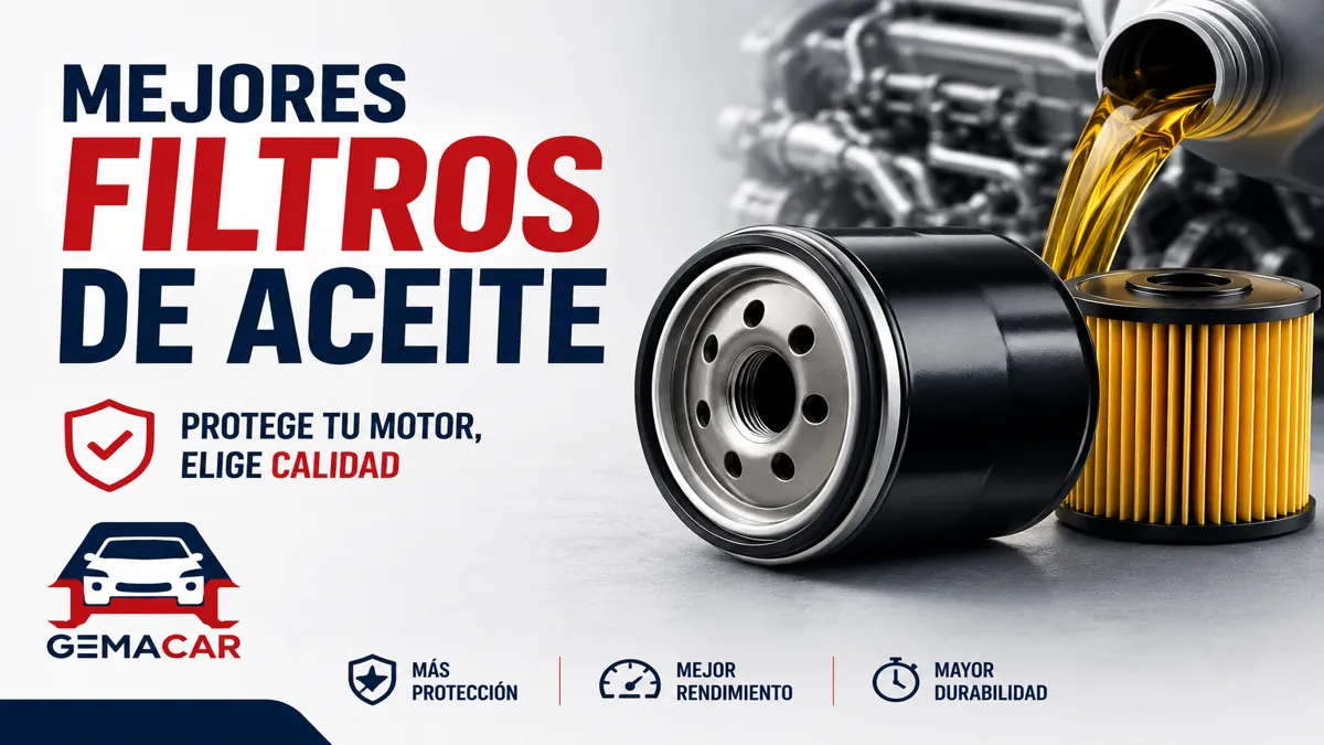 Mejores filtros de aceite 2026: comparativa y cuál comprar según tu carro