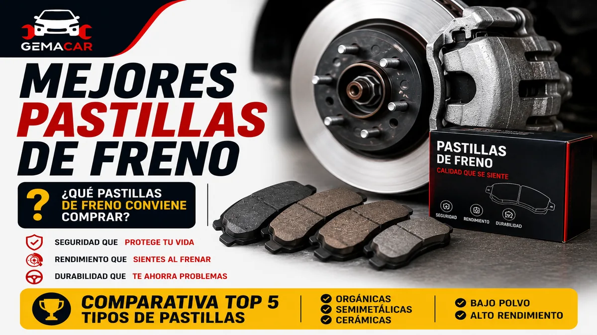 Mejores pastillas de freno para auto: marcas, tipos y cuál comprar